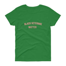 Load image into Gallery viewer, Black Veterans Matter - Women's short sleeve t-shirt