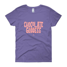 Load image into Gallery viewer, Chocolate Goddess - Women's short sleeve t-shirt