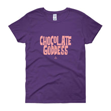Load image into Gallery viewer, Chocolate Goddess - Women's short sleeve t-shirt