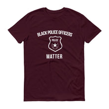 Load image into Gallery viewer, Black Police Officers Matter - Unisex Short-Sleeve T-Shirt