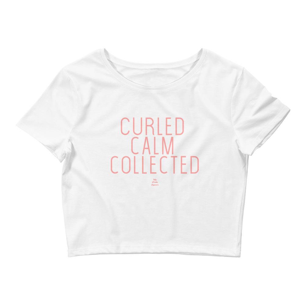 Curled Calm Collected - Crop Top
