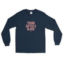 Load image into Gallery viewer, Young Gifted and Black - Long Sleeve T-Shirt