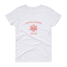 Load image into Gallery viewer, Black First Responders - Women's short sleeve t-shirt
