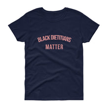 Load image into Gallery viewer, Black Dietitians - Women's short sleeve t-shirt