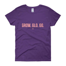 Load image into Gallery viewer, Gro Glo Go - Women's short sleeve t-shirt