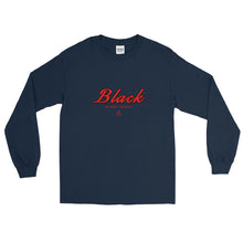 Load image into Gallery viewer, Black Without Apology - Long Sleeve T-Shirt