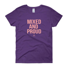 Load image into Gallery viewer, Mixed and Proud - Women's short sleeve t-shirt