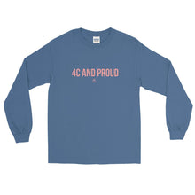Load image into Gallery viewer, black-lives-matter-clothing-4c-and-proud-light-blue-long-sleeve-t-shirt