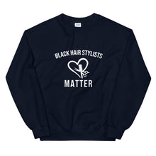 Load image into Gallery viewer, Black Hair Stylists - Unisex Sweatshirt