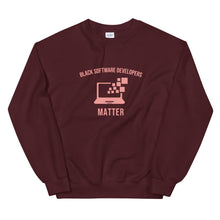Load image into Gallery viewer, Black Software Developers Matter - Sweatshirt