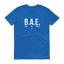 Load image into Gallery viewer, black-pride-clothing-bae-t-shirt-blue-my-pride-apparel