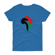 Load image into Gallery viewer, African Fist - Women's short sleeve t-shirt