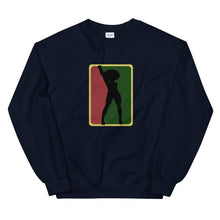 Load image into Gallery viewer, Black Woman Afro Fist - Sweatshirt
