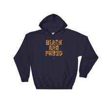 Load image into Gallery viewer, Black and Proud African Print - Hoodie