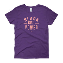 Load image into Gallery viewer, Black Girl Power - Women's short sleeve t-shirt