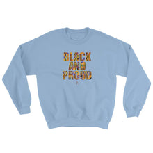 Load image into Gallery viewer, Black and Proud African Print - Sweatshirt