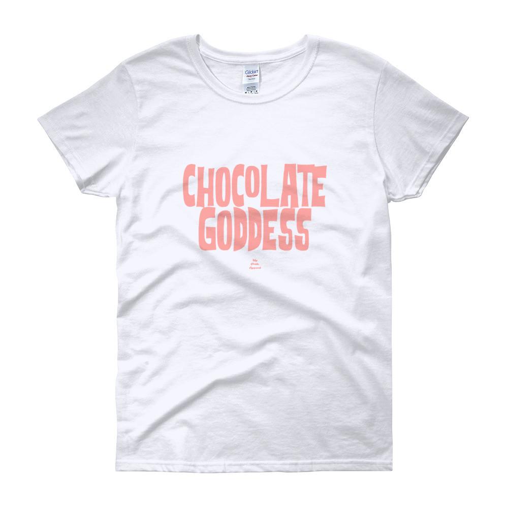 Chocolate Goddess - Women's short sleeve t-shirt