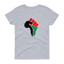Load image into Gallery viewer, African Fist - Women's short sleeve t-shirt