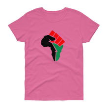Load image into Gallery viewer, African Fist - Women's short sleeve t-shirt
