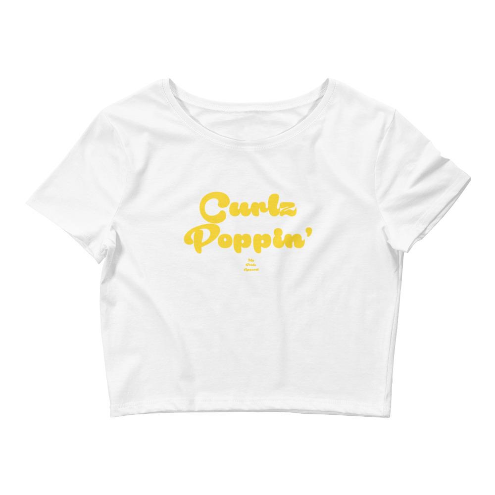 Curlz Poppin' - Crop Top