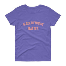 Load image into Gallery viewer, Black Dietitians - Women's short sleeve t-shirt