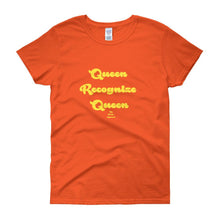 Load image into Gallery viewer, Queen Recoginze Queen - Women's short sleeve t-shirt