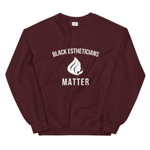 Load image into Gallery viewer, Black Estheticians Matter - Unisex Sweatshirt