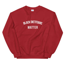 Load image into Gallery viewer, Black Dietitians Matter - Unisex Sweatshirt