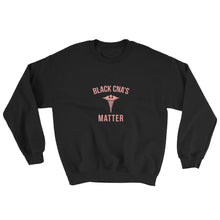 Load image into Gallery viewer, Black CNA's Matter - Sweatshirt