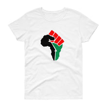 Load image into Gallery viewer, African Fist - Women's short sleeve t-shirt