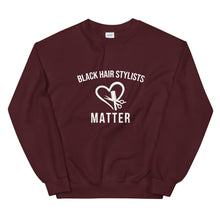 Load image into Gallery viewer, Black Hair Stylists - Unisex Sweatshirt