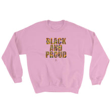 Load image into Gallery viewer, Black and Proud African Print - Sweatshirt
