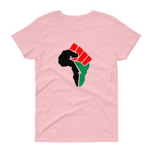 Load image into Gallery viewer, African Fist - Women's short sleeve t-shirt