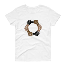 Load image into Gallery viewer, Linked Fists - Women's short sleeve t-shirt