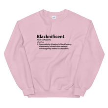 Load image into Gallery viewer, Blacknificent - Sweatshirt