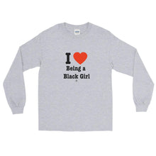 Load image into Gallery viewer, I Love Being A Black Girl - Long Sleeve T-Shirt