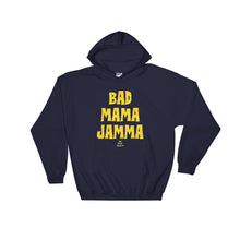 Load image into Gallery viewer, black-owned-clothing-hoodie-navy-bad-mama-jamma-my-pride-apparel