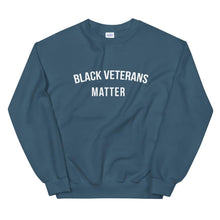 Load image into Gallery viewer, Black Veterans Matter - Unisex Sweatshirt