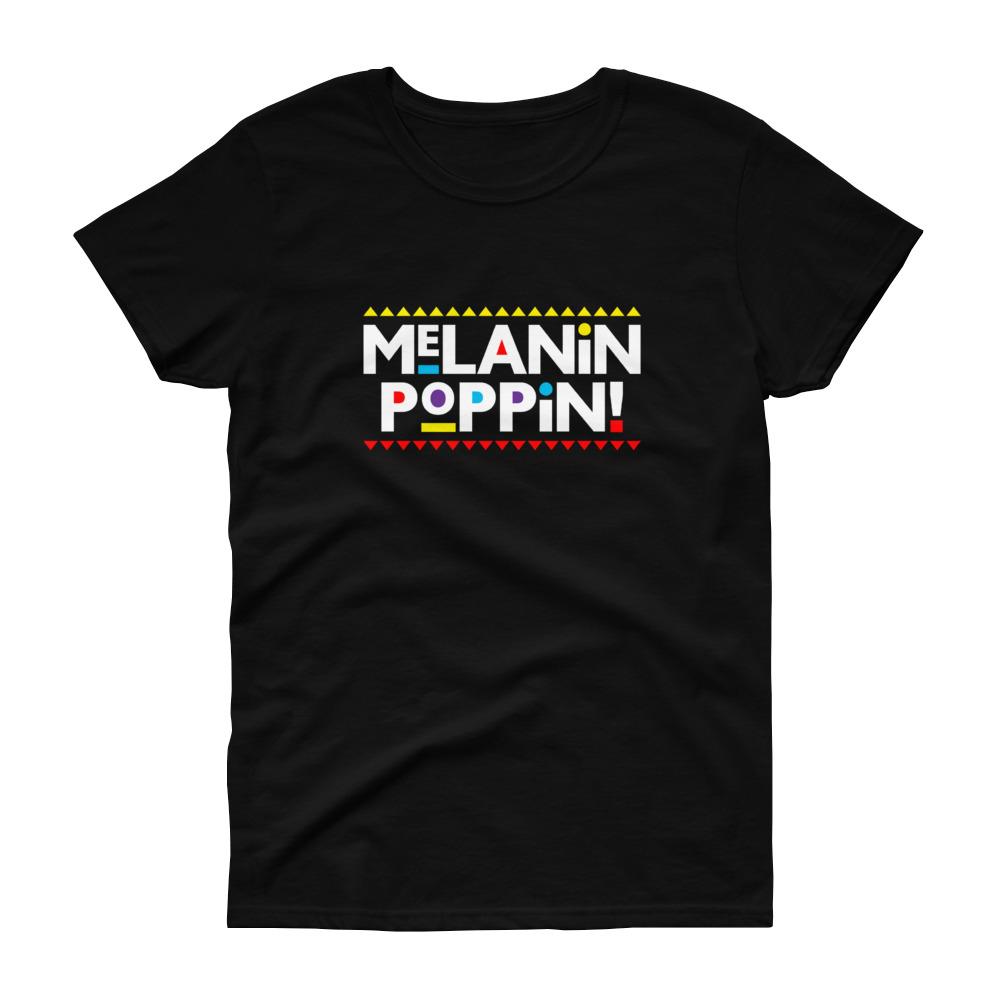 Melanin Poppin (Martin Font) - Women's short sleeve t-shirt