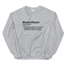 Load image into Gallery viewer, Blacknificent - Sweatshirt