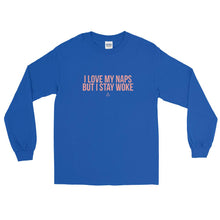 Load image into Gallery viewer, I Love My Naps But I Stay Woke - Long Sleeve T-Shirt