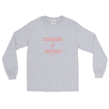 Load image into Gallery viewer, Descendant Of Greatness - Long Sleeve T-Shirt
