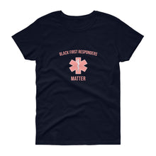 Load image into Gallery viewer, Black First Responders - Women's short sleeve t-shirt