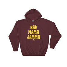 Load image into Gallery viewer, black-owned-clothing-hoodie-burgundy-bad-mama-jamma