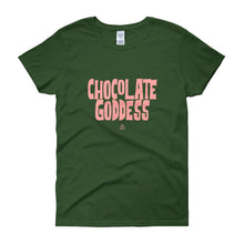 Load image into Gallery viewer, Chocolate Goddess - Women's short sleeve t-shirt