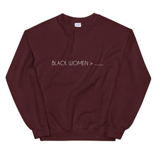 Load image into Gallery viewer, Black Women Greater Than - Sweatshirt