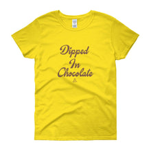 Load image into Gallery viewer, Dipped In Chocolate - Women's short sleeve t-shirt