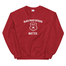 Load image into Gallery viewer, Black Police Officers Matter - Unisex Sweatshirt