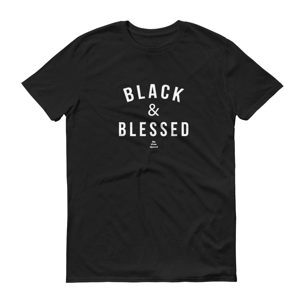 Black and Blessed - Men's Short-Sleeve T-Shirt