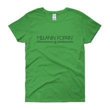 Load image into Gallery viewer, Melanin Poppin 2 - Women's short sleeve t-shirt